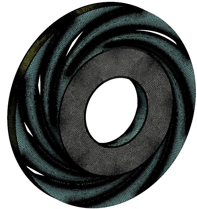 Co2 半径流インペラ